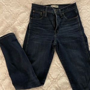 Madewell High Rise Skinny Jeans